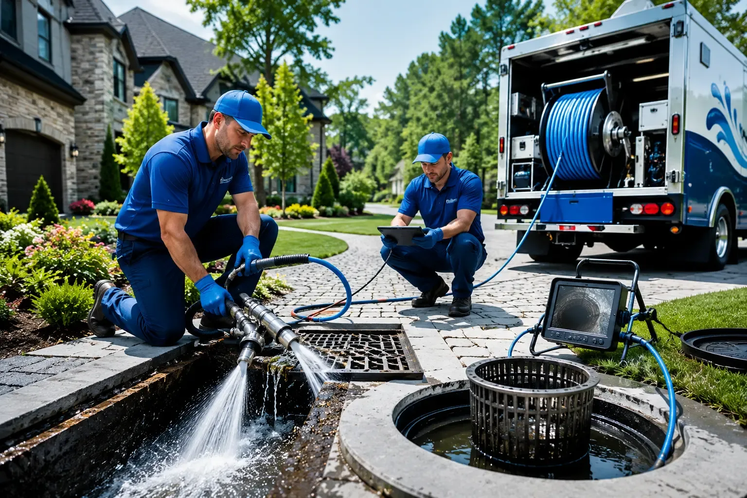 Local outdoor drain cleaning professionals in Latham, KS