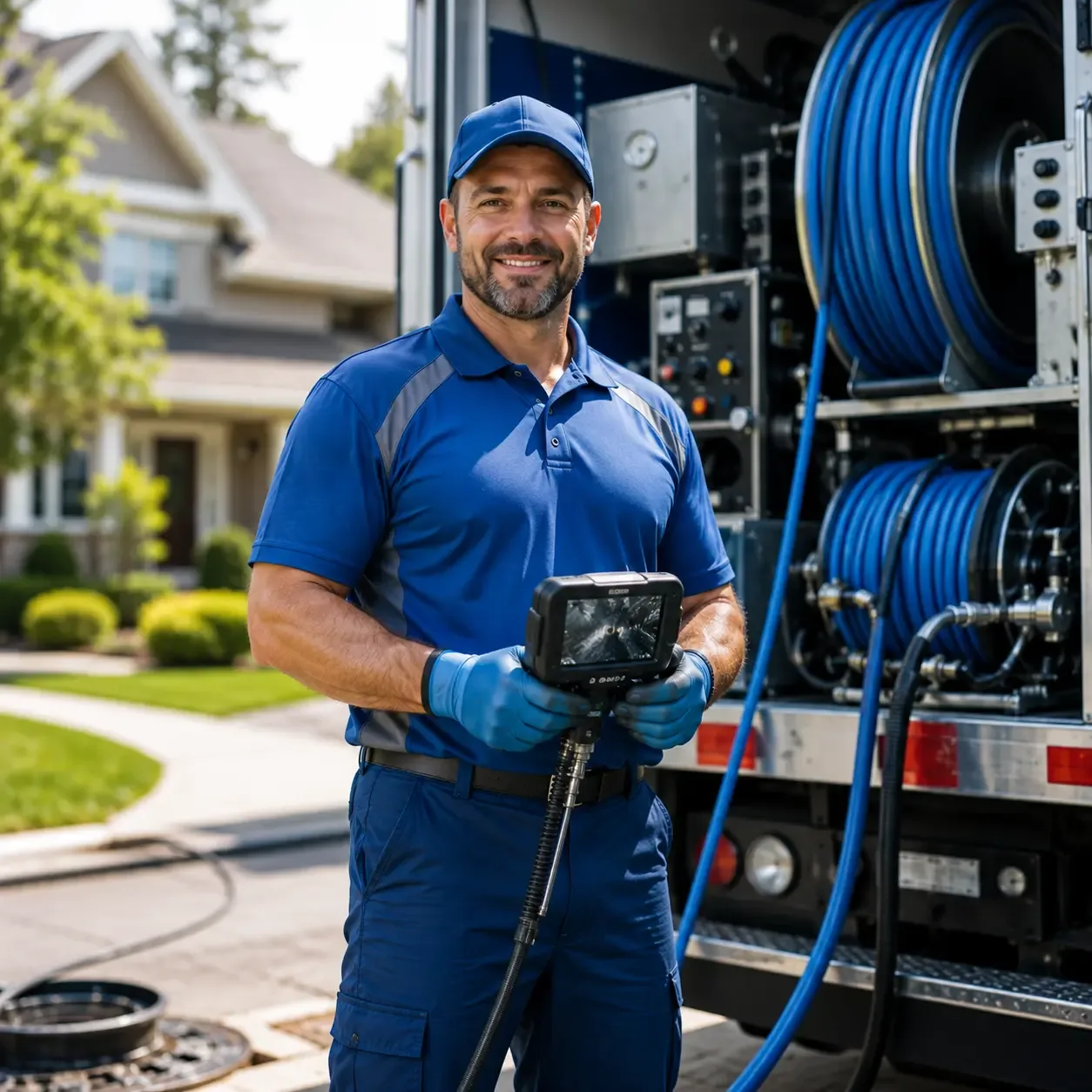 Local outdoor drain cleaning specialists in Latham, KS